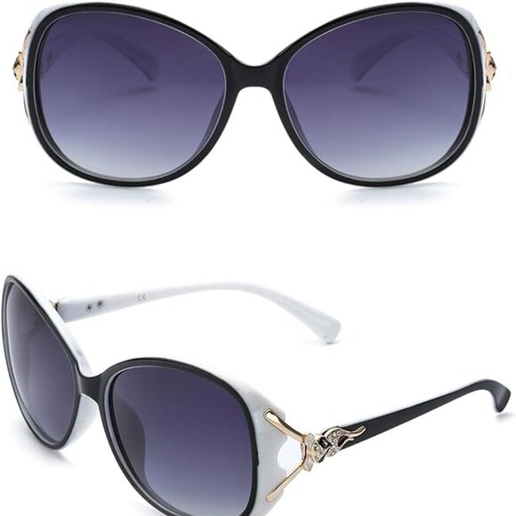 Oversized big women\'s sun glasses